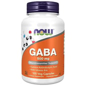 1 - Now GABA (500 mg), 100 capsules