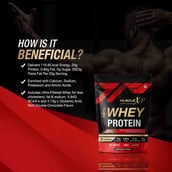 6 - MuscleXP 100% Whey Protein with Digestive Enzyme, 2.2 lb Double Chocolate