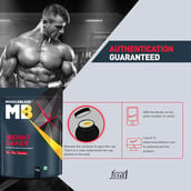 10 - MuscleBlaze Weight Gainer with Added Digezyme, 2.2 lb Chocolate
