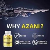 8 - Azani Active Nutrition Multivitamin & Minerals, 30 gummies Strawberry & Lemon (Pack of 3)