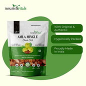 7 - NourishVitals Amla Candy,  Mingle Chatpata Pack of 2  0.200 kg 