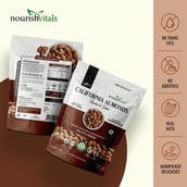 5 - NourishVitals California Almonds, Roasted & Salted Pack of 2 200 g