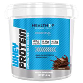 1 - HealthXP 100% Whey Protein,  11 lb  Chocolate 