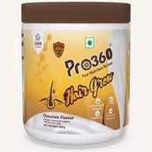 1 - PRO360 Hair Grow Nutritional Beverage Mix, 250 g Chocolate