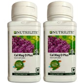 1 - Amway Nutrilite Cal Mag D Plus - Pack of 2, 113 tablet(s) Unflavoured