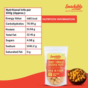 3 - Snackible Chickpea Puffs,  Tangy Tomato  35 g 