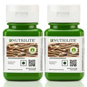 1 - Amway Nutrilite Ashwagandha - Pack of 2,  60 tablet(s) 