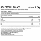 Myprotein Soy Protein Isolate, 5.5 lb Chocolate Smooth