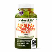 1 - NatureLife Nutrition Alfalfa+Calcium Citrate Malate,  120 tablet(s)  Unflavoured 