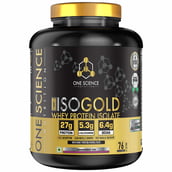 1 - One Science 100% Iso Gold Whey Protein Isolate, 5 lb Cranberry Pie