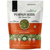 2 - NourishVitals Healthy Munching Combo, Pumpkin Raw Unroasted + Chia Roasted Seeds 2 Piece(s)/Pack
