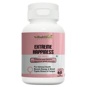 1 - Health Veda Organics Extreme Happiness for Women, 60 veggie capsule(s)