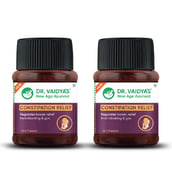 1 - Dr. Vaidya's Constipation Relief (Pack of 2),  30 tablet(s) 