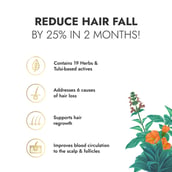 9 - Kapiva Hair Rituals Tulsi Anti Hairfall Oil, 200 ml for All Hair Types
