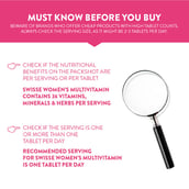12 - Swisse Womens Ultivite Multivitamin, 60 tablet(s) Unflavoured