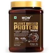 1 - Wow Life Science Plant Based Protein Powder, 1.1 lb Cafe Mocha