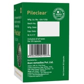 2 - Pileclear Anti-Haemorrhoids for Relief from Piles (Pack Of 2), 10 capsules