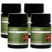 1 - Platezest Carica Papaya Extract (Pack of 4), 10 capsules