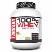 1 - Labrada 100% Whey Protein,  4.4 lb  Vanilla 