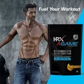 4 - HRX AGame Beginner's Whey Protein,  2 lb  Mango Delight 