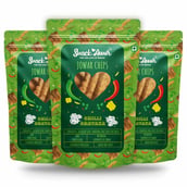 1 - SnackAmor Jowar Chips, Chilli Chataka (Pack of 3) 50 g