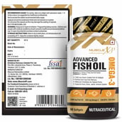 9 - MuscleXP Advanced Fish Oil Omega-3, 60 capsules