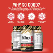 5 - MuscleXP Ultra Fish Oil Omega 3, 60 softgels