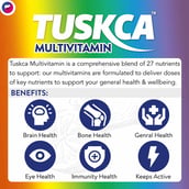 3 - Tuskca Multivitamin, 20 tablet(s) Lime & Lemon