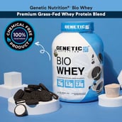 3 - Genetic Nutrition Bio Whey, 2.2 lb Cookies and Cream