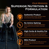6 - Nakpro Perform Mass Gainer,  2.2 lb  Chocolate (Pack of 2) 