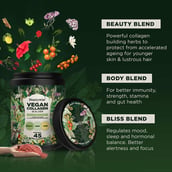 3 - Beautywise Vegan Collagen Builder, 250 g Apple & Grapes