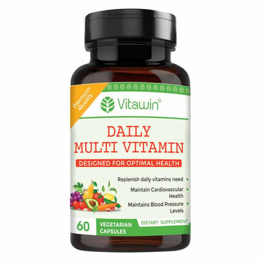 VITAWIN Daily Multi Vitamin (500 mg), 60 capsules Unflavoured