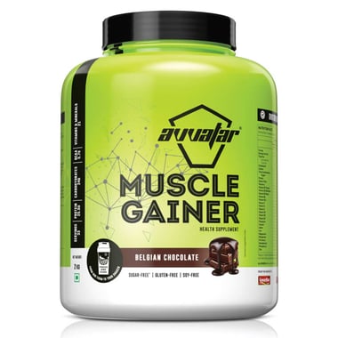 Avvatar Muscle Gainer,  4.4 lb  Belgian Chocolate 