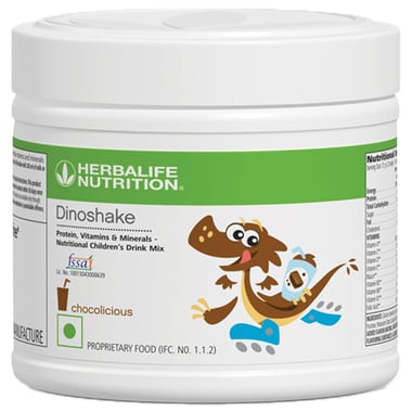 Herbalife Dinoshake Children's Nutritional Drink Mix,  0.2 kg  Chocolicious 