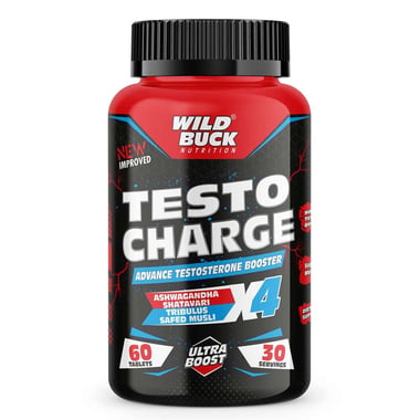 Wild Buck Testo Charge, 60 tablet(s) Unflavoured