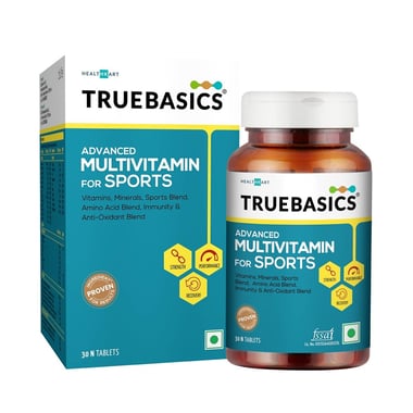 TrueBasics Advanced Multivitamin For Sports, 30 tablet(s) Unflavoured