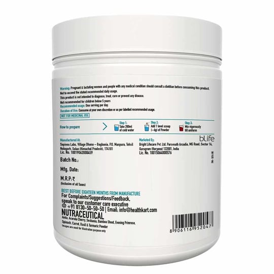 4 - HK Vitals Plant Based Collagen Builder by Healthkart,  0.250 kg  Lemon Anar Fusion 