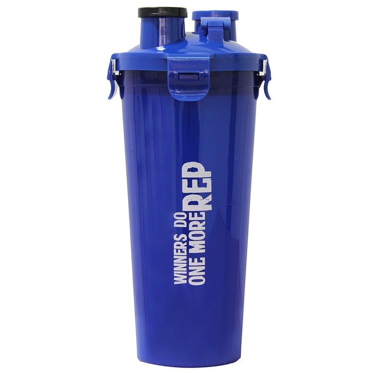 MuscleBlaze Hydra Shaker,  Blue & Black  600 ml 