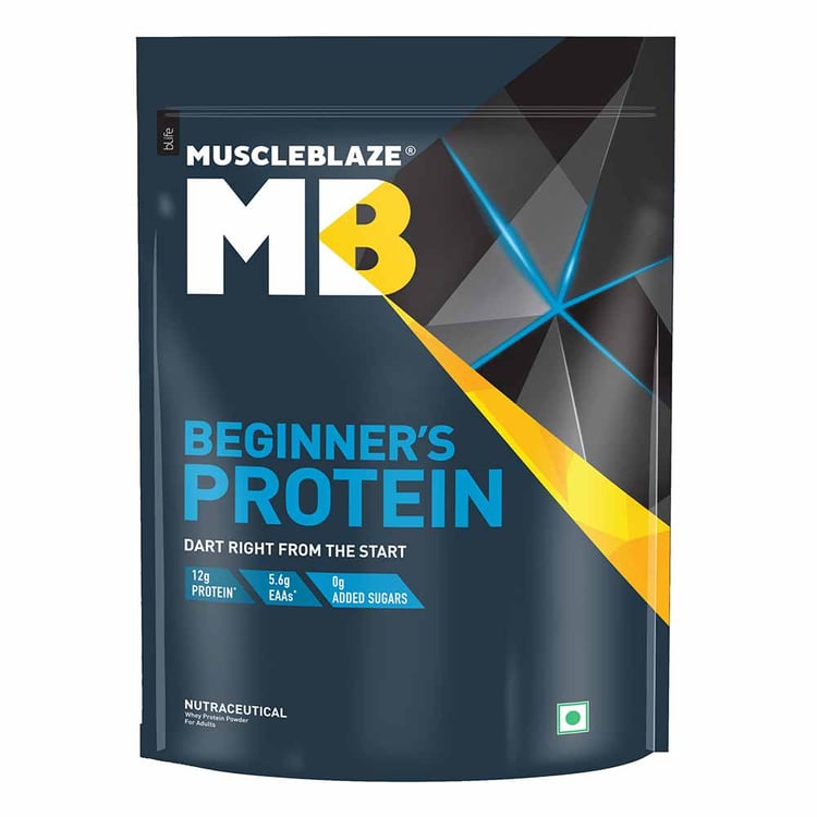 1 - MuscleBlaze Beginner's Protein Powder,  2.2 lb  Magical Mango 